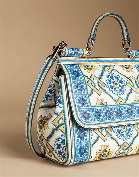 dolce gabbana blue bag